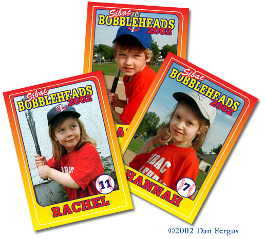 Artwork: Bobbleheads baseball cards