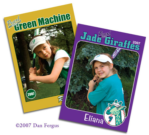 Artwork: Pearl baseball cards