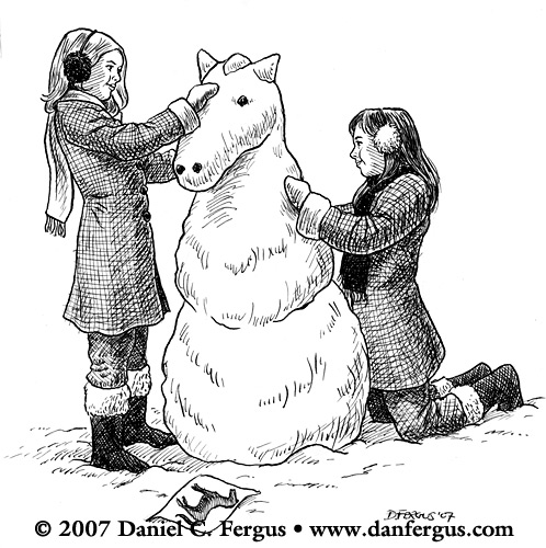 Artwork: Snow Horse