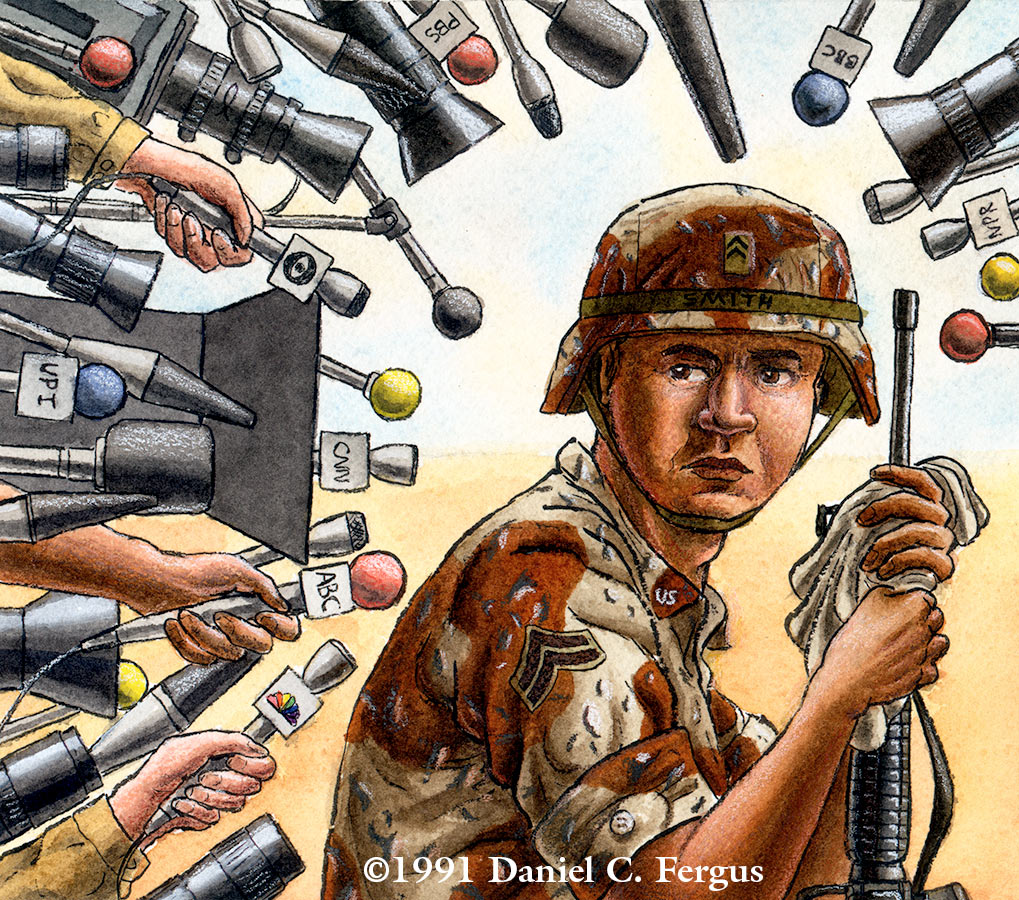 Artwork: 'Media Storm'