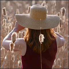 Julie in the Field