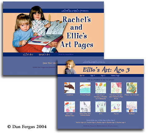 Artwork: Rachel's and Ellie's Art Pages