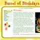 Barrel of Birthdays